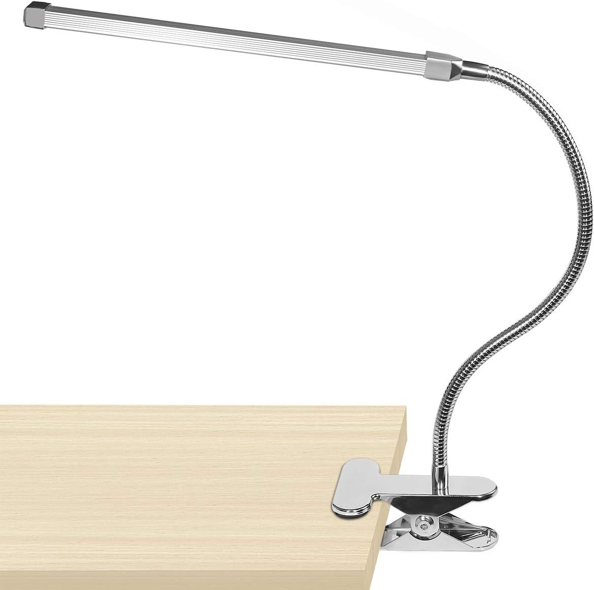 LS01 LED Klemm-Schreibtischlampe (USB, dimmbar)