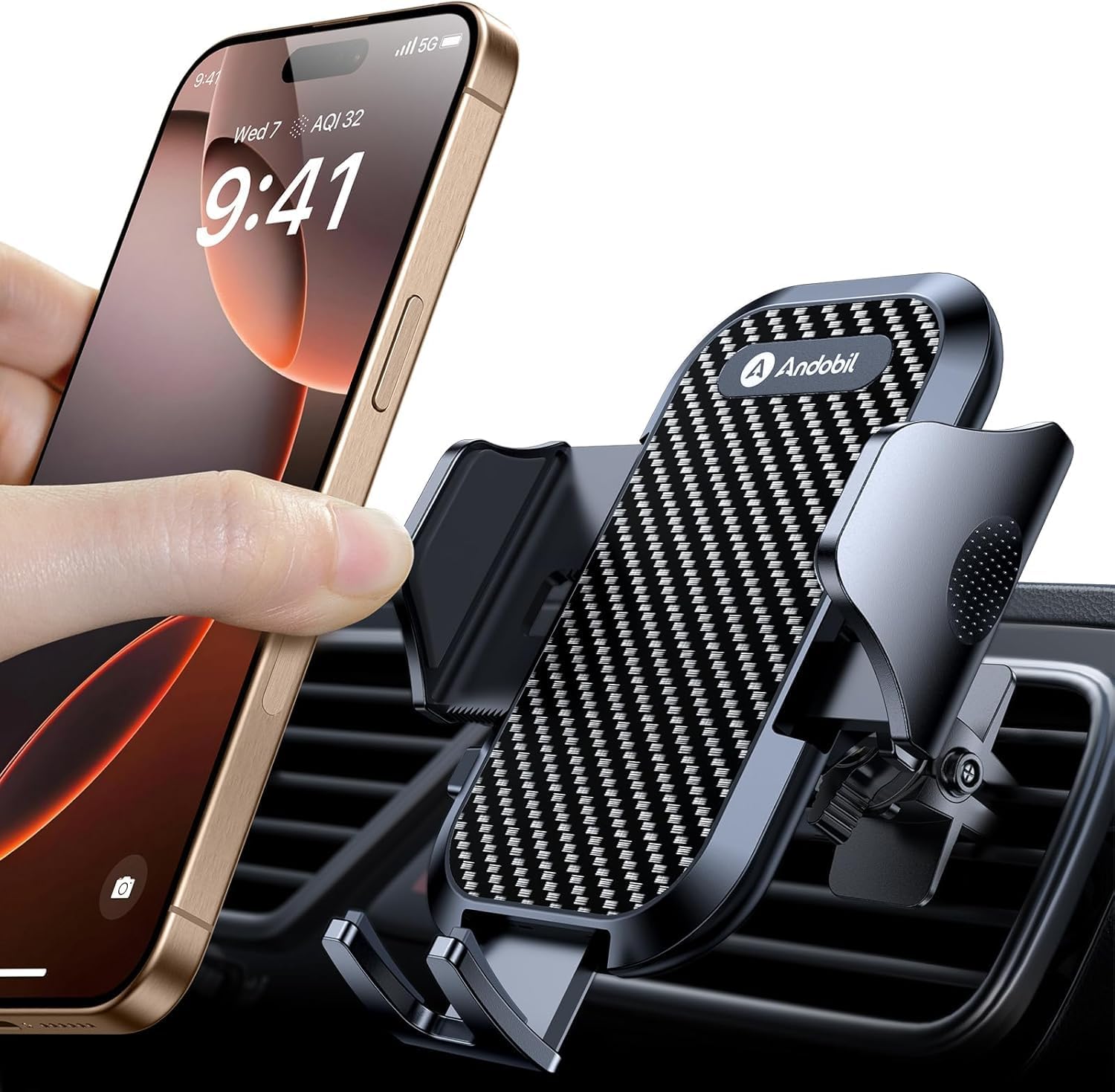 andobil Handyhalterung Auto (Lüftungsgitter)